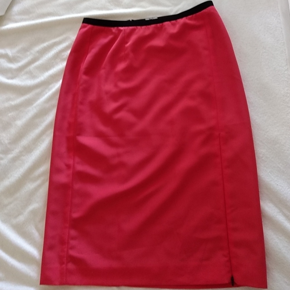Worthington Satin Peach Skirt